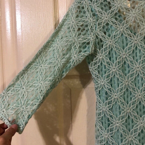 Dolce Vita green eye-lit dress - Picture 2 of 5